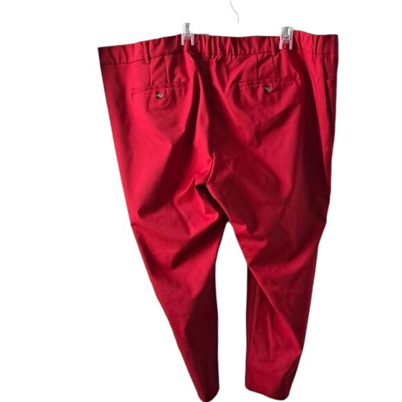 NWT Women's Eloquii Gena Fiit Kady Red Pants Size 28 - Picture 6 of 9